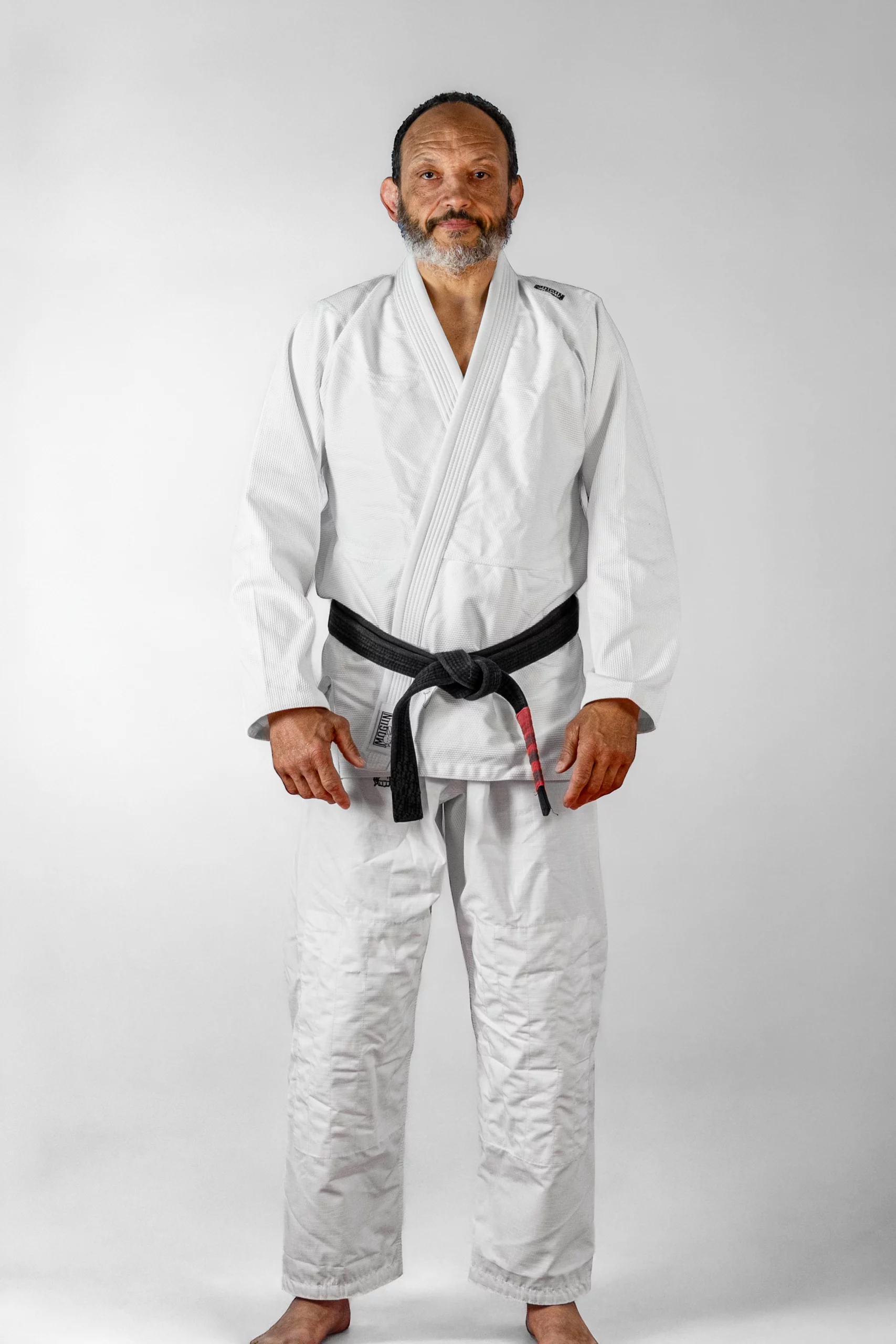 Mogun JJB Gi Komp V1 Blanc face